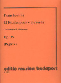 Franchomme A. 12 Etudes  OP 35 Violoncelle