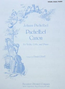 Pachelbel J. Canon Violon, Violoncelle et Piano
