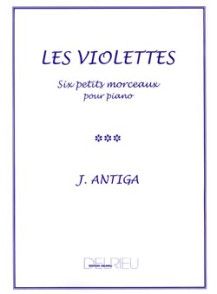 Antiga J. Les Violettes Piano
