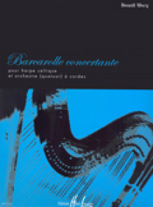 Wery B. Barcarolle Concertante Harpe et Quatuor