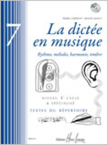 Chepelov P./menut B. la Dictee en Musique Vol 7