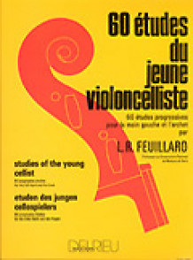 Feuillard L.r. 60 Etudes DU Jeune Violoncelliste