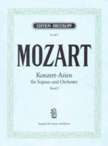 Mozart W.a. KONZERT-ARIEN Vol 1 Soprano