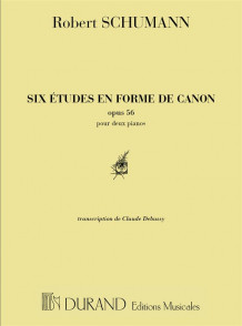 Schumann R. Etudes en Forme de Canon 2 Pianos