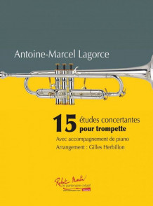 Lagorce A.m. Etudes Concertantes Trompette