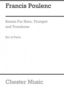 Poulenc F. Sonata Cor, Trompette, Trombone