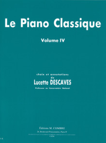 Descaves L. le Piano Classique Vol 4