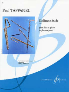 Taffanel P. Sicilienne Etude OP 7 Flute