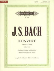 Bach J.s. Concerto N°1 Bwv 1052 2 Pianos