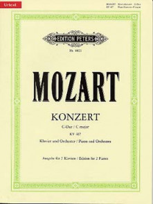 Mozart W.a. Concerto N°22 K. 482 2 Pianos 4 Mains