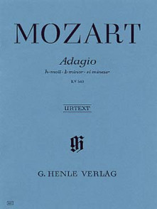Mozart W.a. Adagio SI Mineur Piano