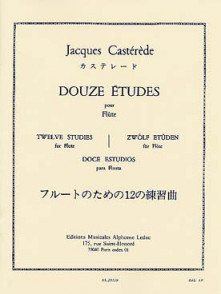 Casterede J. Etudes Flute