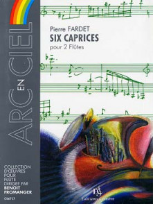 Fardet P. Six Caprices 2 Flutes