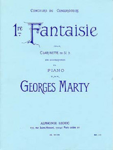 Marty G. 1RE Fantaisie Clarinette