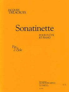 Delacroix J. Sonatinette Flute