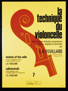 Feuillard L.r. Technique DU Violoncelle Vol 7