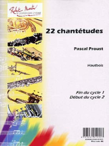 Proust P. 22 Chantetudes Hautbois