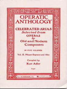 Operatic Anthology Vol 2 MEZZO-SOPRANO