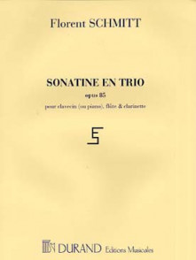 Schmitt F. Sonatine en Trio OP 85