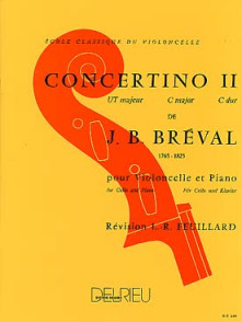 Breval J.b. Concertino N°2 Violoncelle