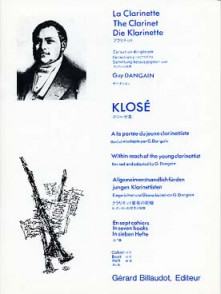 Klose H.e. A la Portee DU Jeune Clarinettiste Vol 6: Duos Clarinettes