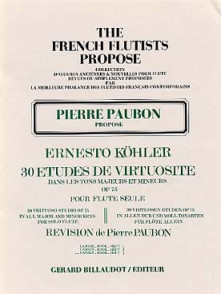 Kohler E. 30 Etudes de Virtuosite Vol 3 Flute