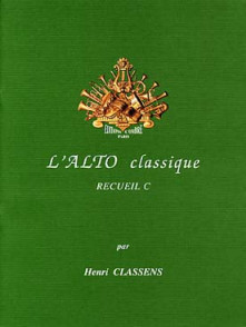 Classens H. L'alto Classique Vol C
