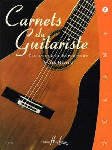 Rivoal Y. Carnets DU Guitariste Vol 2 Guitare