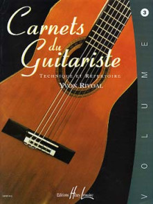 Rivoal Y. Carnets DU Guitariste Vol 3 Guitare