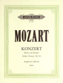 Mozart W.a. Concerto N°16  K. 451 2 Pianos 4 Mains
