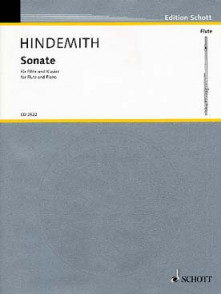 Hindemith P. Sonate Flute