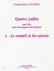 Joubert C.h. Fable N°3 le Canard et Les Navets Alto