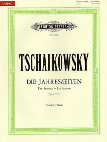 Tchaikowsky P.i. Les Saisons OP 37 Bis Piano