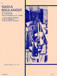 Boulanger N. 3 Pieces: N°1 Violoncelle