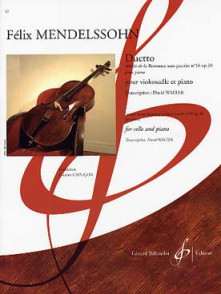 Mendelssohn F. Duetto Violoncelle
