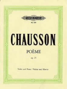Chausson E. Poeme Violon