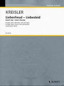 Kreisler F. Liebesfreud Liebesleid Quintette Vent