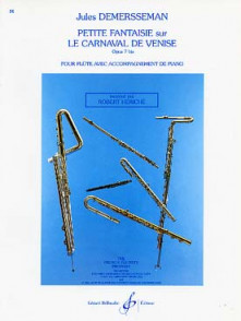 Demersseman J. Petite Fantaisie Sur le Carnaval de Venise OP 7 Bis Flute
