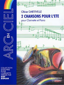Dartevelle O. 2 Chansons Pour L'ete Clarinette