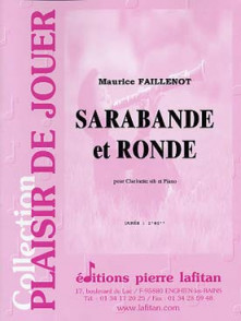 Faillenot M. Sarabande et Ronde Clarinette