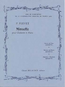Fievet P. Minuetto Clarinette