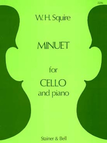 Squire W.h. Minuet OP 19 N°3 Violoncelle
