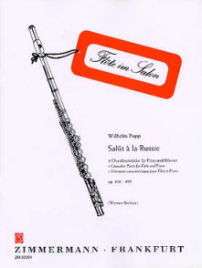 Popp W. Salut A la Russie OP 496-499 Flute