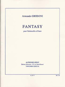 Ghidoni A. Fantasy Violoncelle