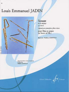 Jadin L.e. Sonate la Majeur OP 13 N°2 Flute
