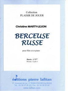 MARTY-LEJON C. Berceuse Russe Flute