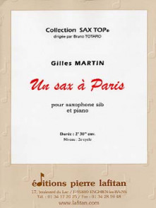 Martin G. UN Sax A Paris Saxo Tenor