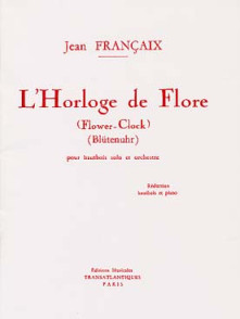 Francaix J. L'horlogie de Flore Hautbois