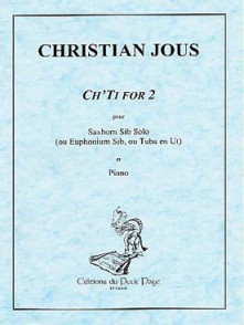 Jous C. Ch'ti For Two Tuba OU Euphonium OU Saxhorn