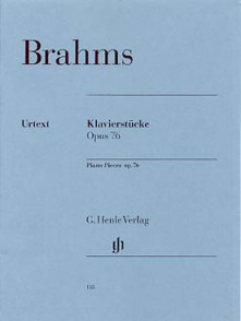 Brahms J. Klavierstucke Opus 76 Piano